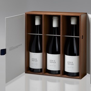 Elegante Wein Geschenkbox