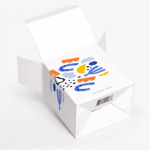 Lebendige abstrakte Geschenkbox